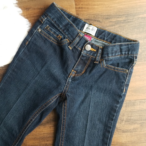 The Children Place Girls Bootcut Denim Jeans Girls - Picture 2 of 8
